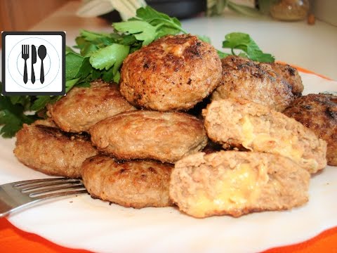Сочные домашние котлеты с сыром по-турецки. Кёфте с сыром/Kasarli kofte nasil yapilir