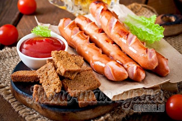 Как приготовить сливочные сосиски по ГОСТу