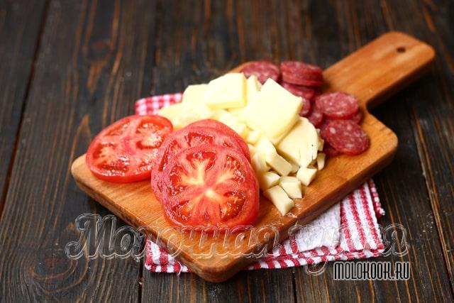 Порезанные продукты