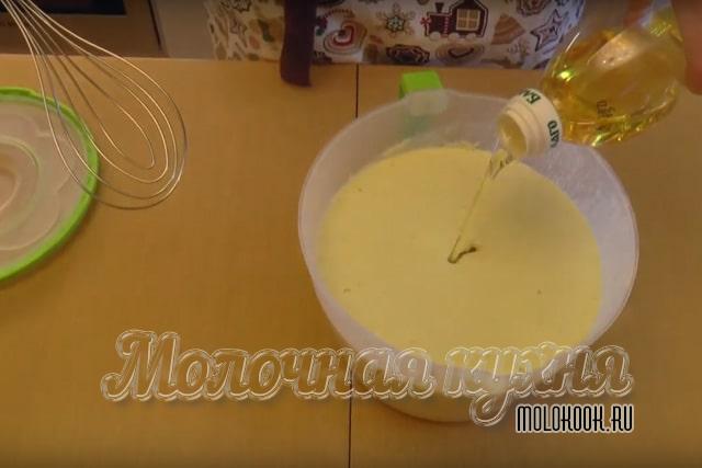 Добавление масла