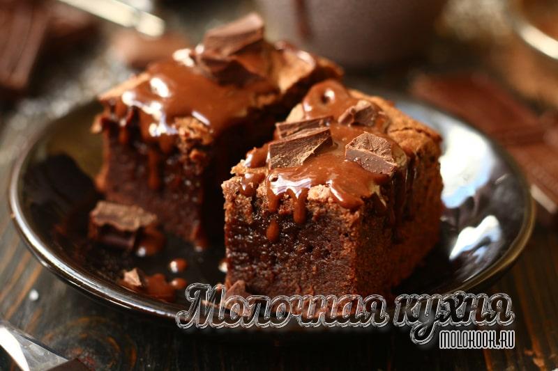 Домашний шоколадный брауни