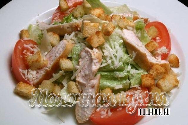 С добавлением копченого куриного мяса