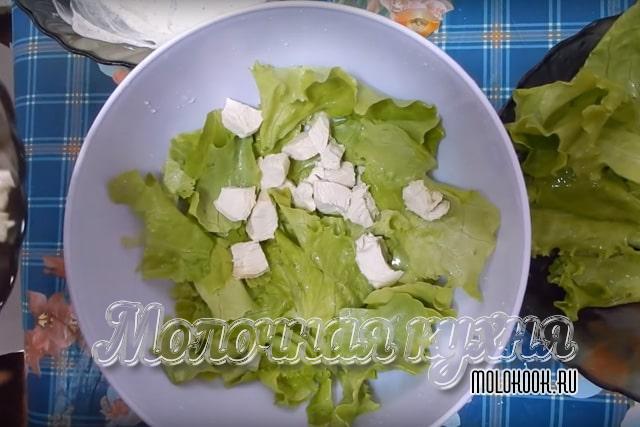 Слой курицы