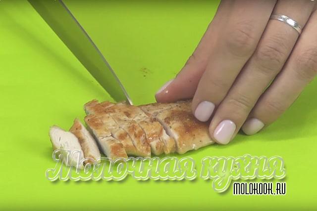 Измельчение курицы