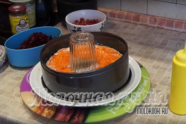 Распределение моркови
