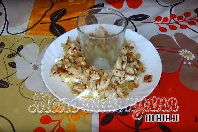 Слой курицы