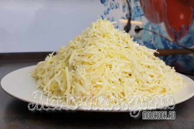 Способ приготовления салата «Пирамида»