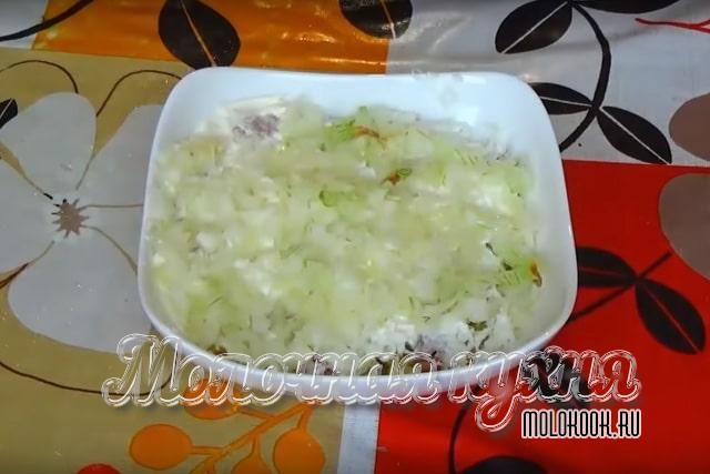 Нарезанный лук