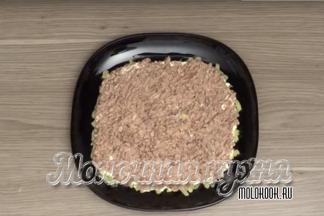 Добавление измельченной печени