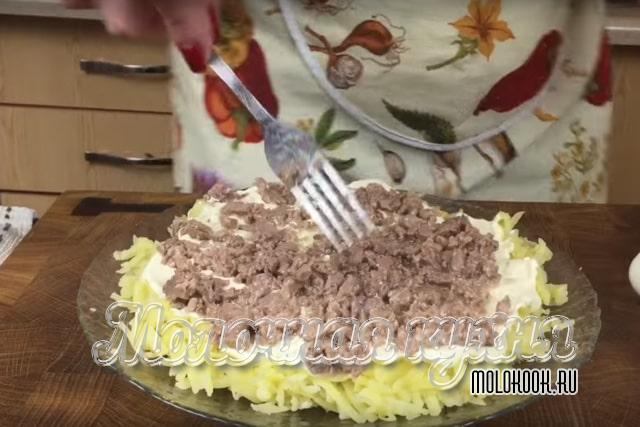 Выкладка печени