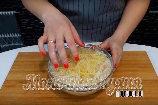 Промывание картофеля