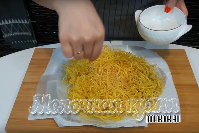 Обжаренная картошка