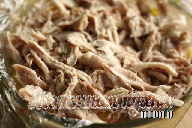 Слой курицы