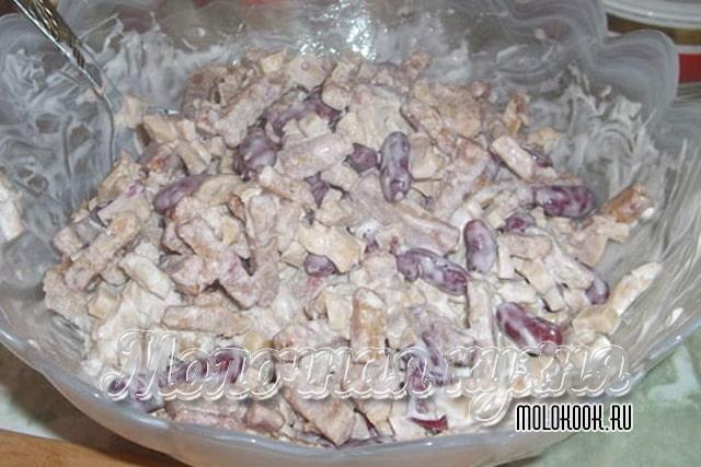 Рецепт с шампиньонами