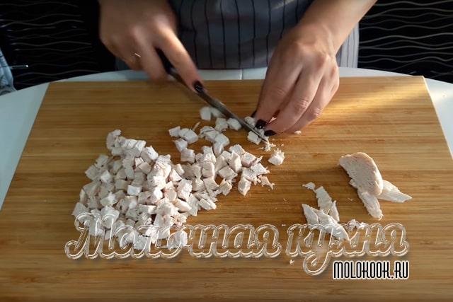 Нарезаные курицы
