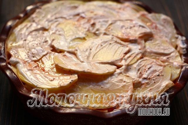 Второй картофельный слой