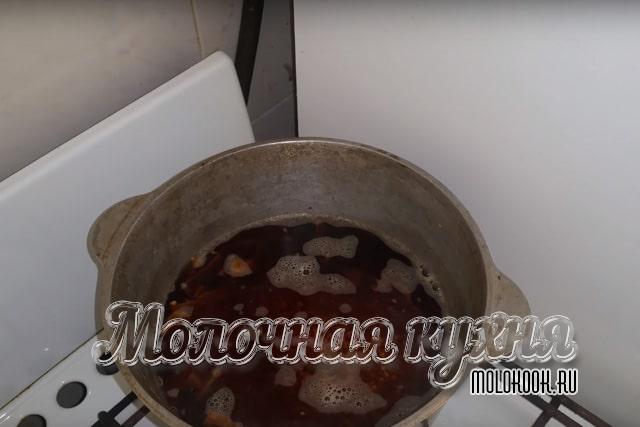Гречка в кастрюле