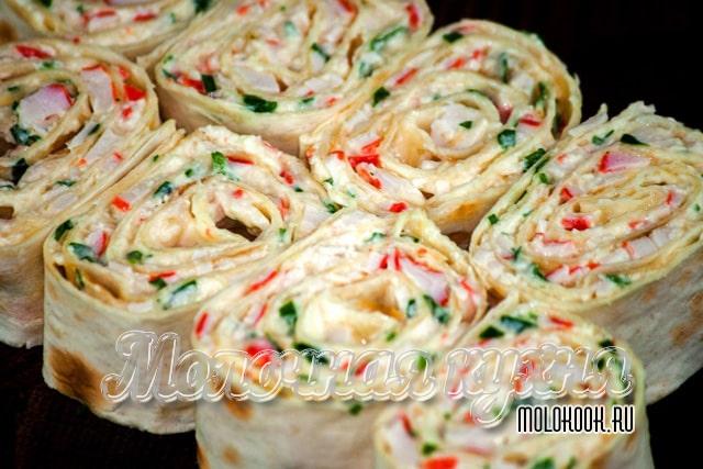 С твердым сыром и чесноком