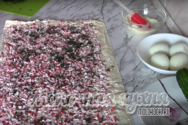 Слой укропа