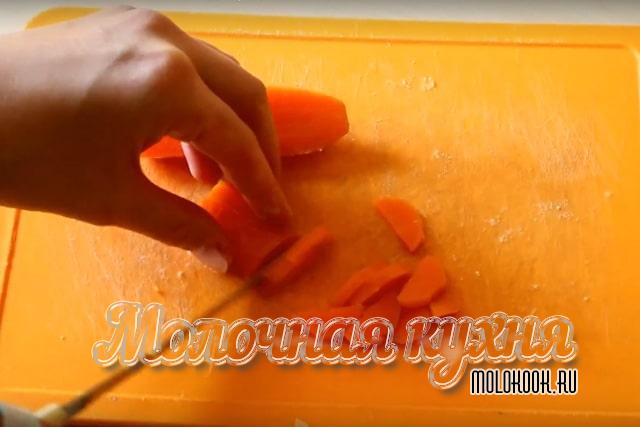 Нарезка моркови