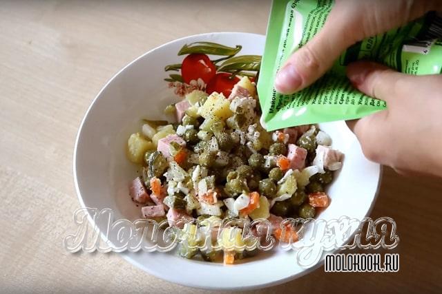 Заправка блюда