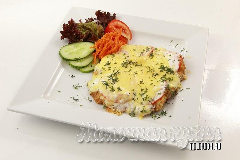 Рецепт мяса по-французски из свинины в духовке