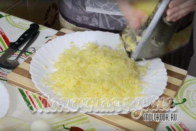 Тертый картофель