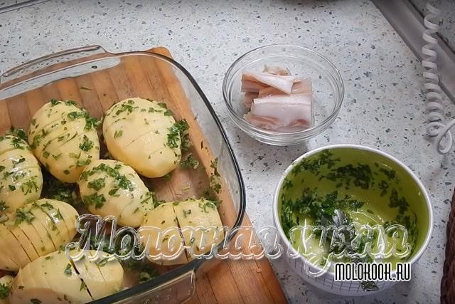 Смазывание масляно-чесночной смесью