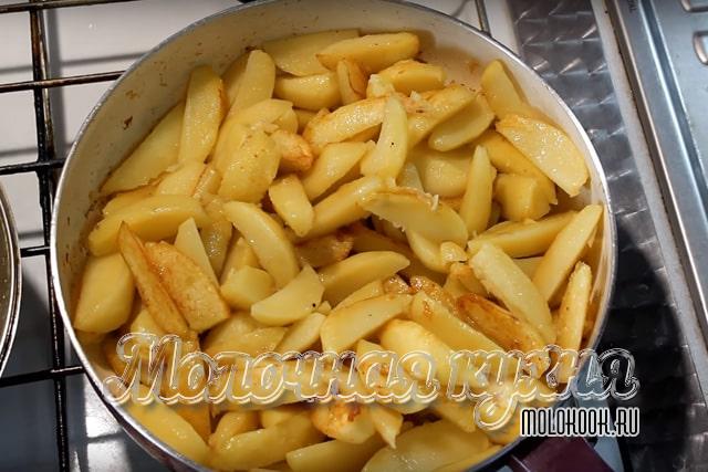 Подрумяненная картошка
