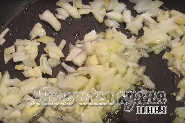 Обжаривание лука