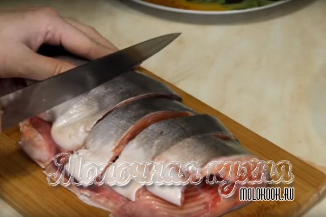 Нарезка тушки на стейки