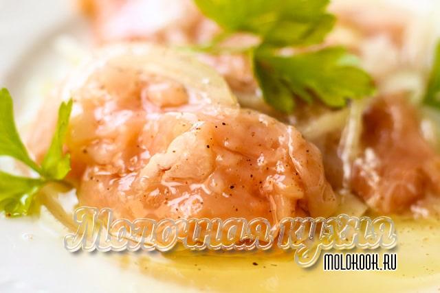 Рецепт с репчатым луком и маслом