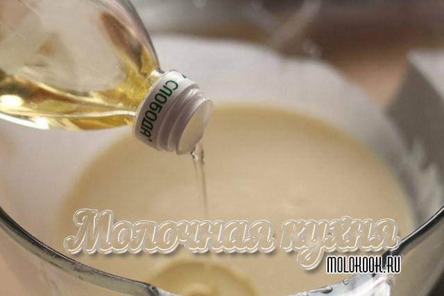Добавление масла