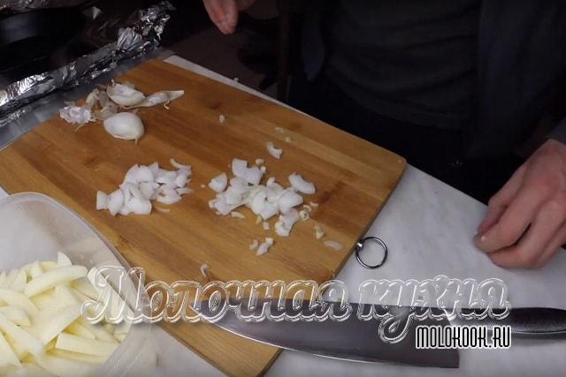 Измельченный лук