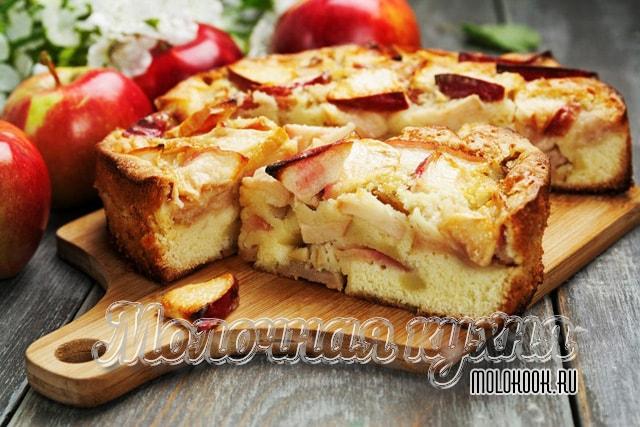 Классический вариант приготовления шарлотки