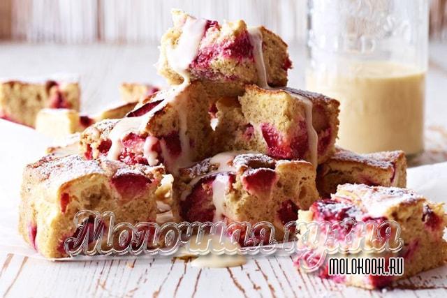 Сливово-яблочный пирог а-ля шарлотка