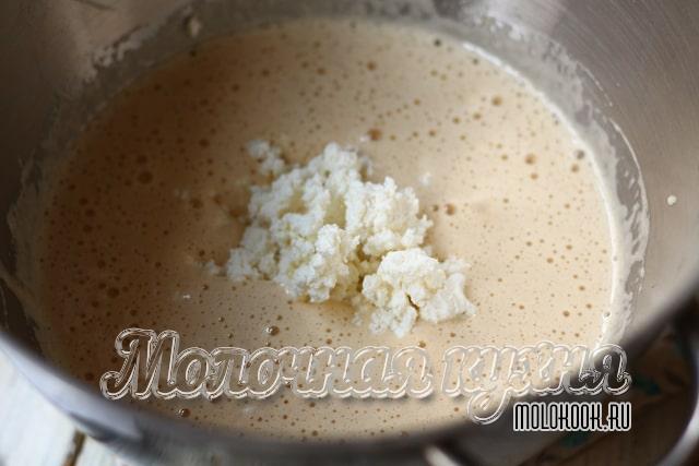 Яичная масса с творогом