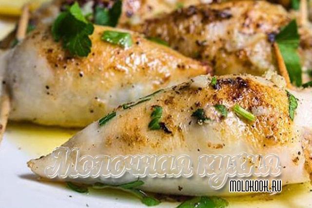 С начинкой из крабового салата
