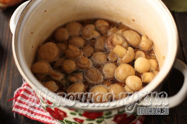 Закуска после тушения