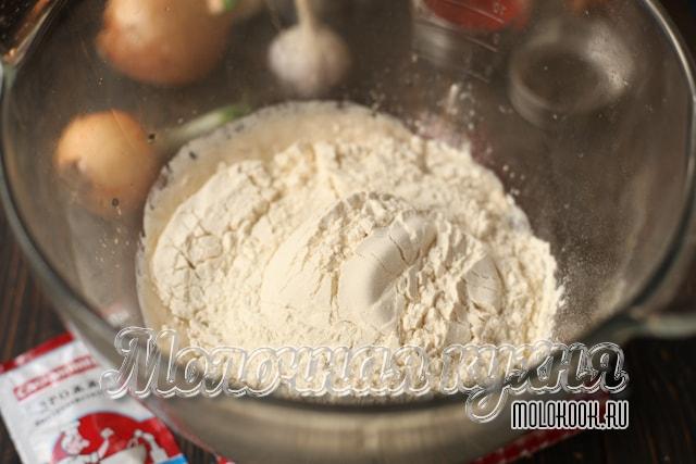 Добавлена просеянная мука