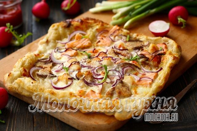 Рецепт с морепродуктами