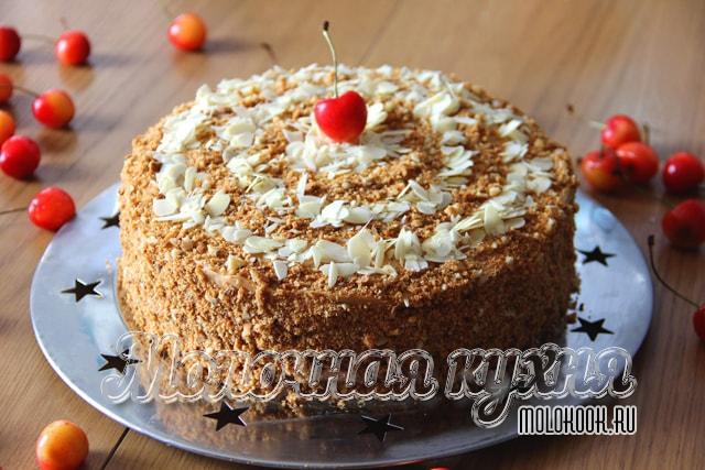 Лучшие рецепты торта Медовик - классические медовые коржи, пропитанные нежным кремом