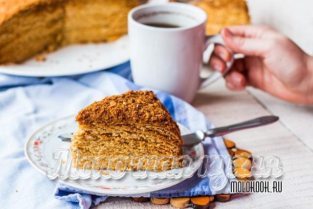 Рецепт со сгущенкой, без использования яиц