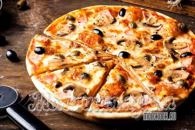 С маргарином и разрыхлителем