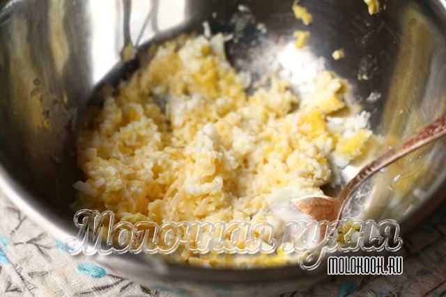Сырно-яичная масса