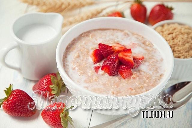 Постная каша на кокосовом молоке