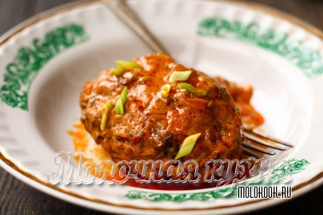 Способ приготовления с соусом из томатной пасты