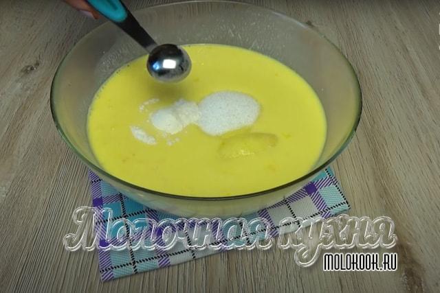 Добавление сыпучих компонентов
