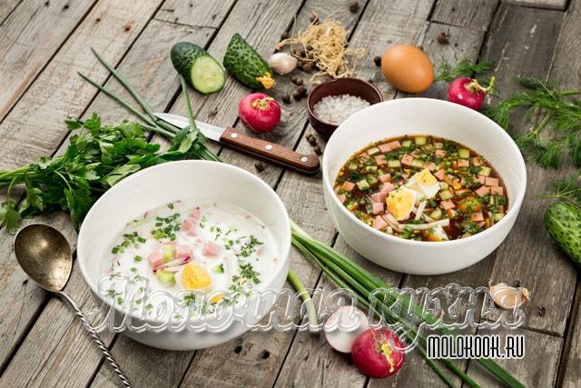 Рецепт с квасом, хреном и майонезом