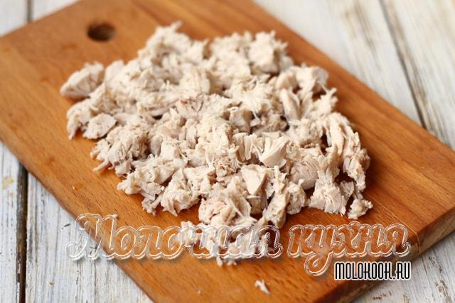 Измельченная куриная грудка